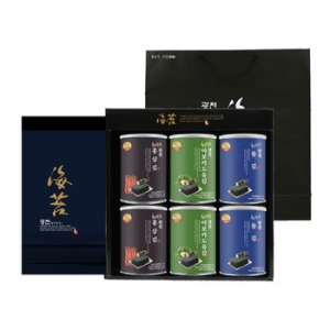 광천명품김 캔 6종선물세트