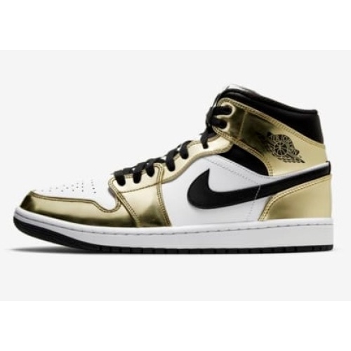 나이키 에어조던1 미드 메탈릭골드 GS 165-220mm DC1420-700, DC1422-700_이미지