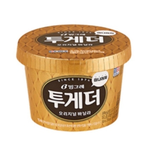 빙그레  투게더 오리지널 바닐라 미니어처 300ml [5개] 상품이미지