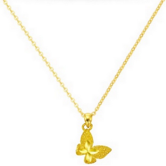 디디에벨라 황금나비 목걸이 3.75g