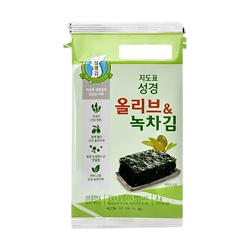 올리브 녹차김 4g