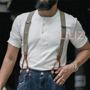 브론슨 헨리넥 반팔 티셔츠 헤비웨이트 반소매