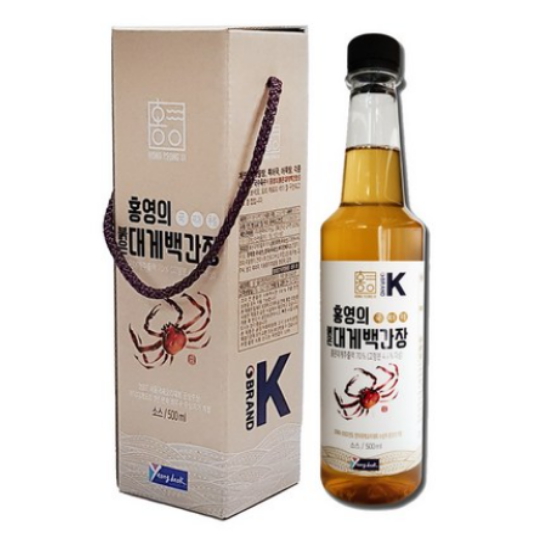 더동쪽바다가는길 홍영의 대게 백간장 선물세트 500ml (1개)