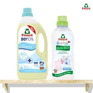 프로쉬 세탁세제 제로 1.5L 1개 + 섬유유연제 베이비 750ml 1개_이미지