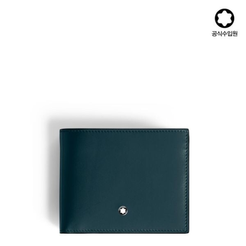 몽블랑 마이스터스튁 6cc 지갑 벨벳 블루 220446_이미지