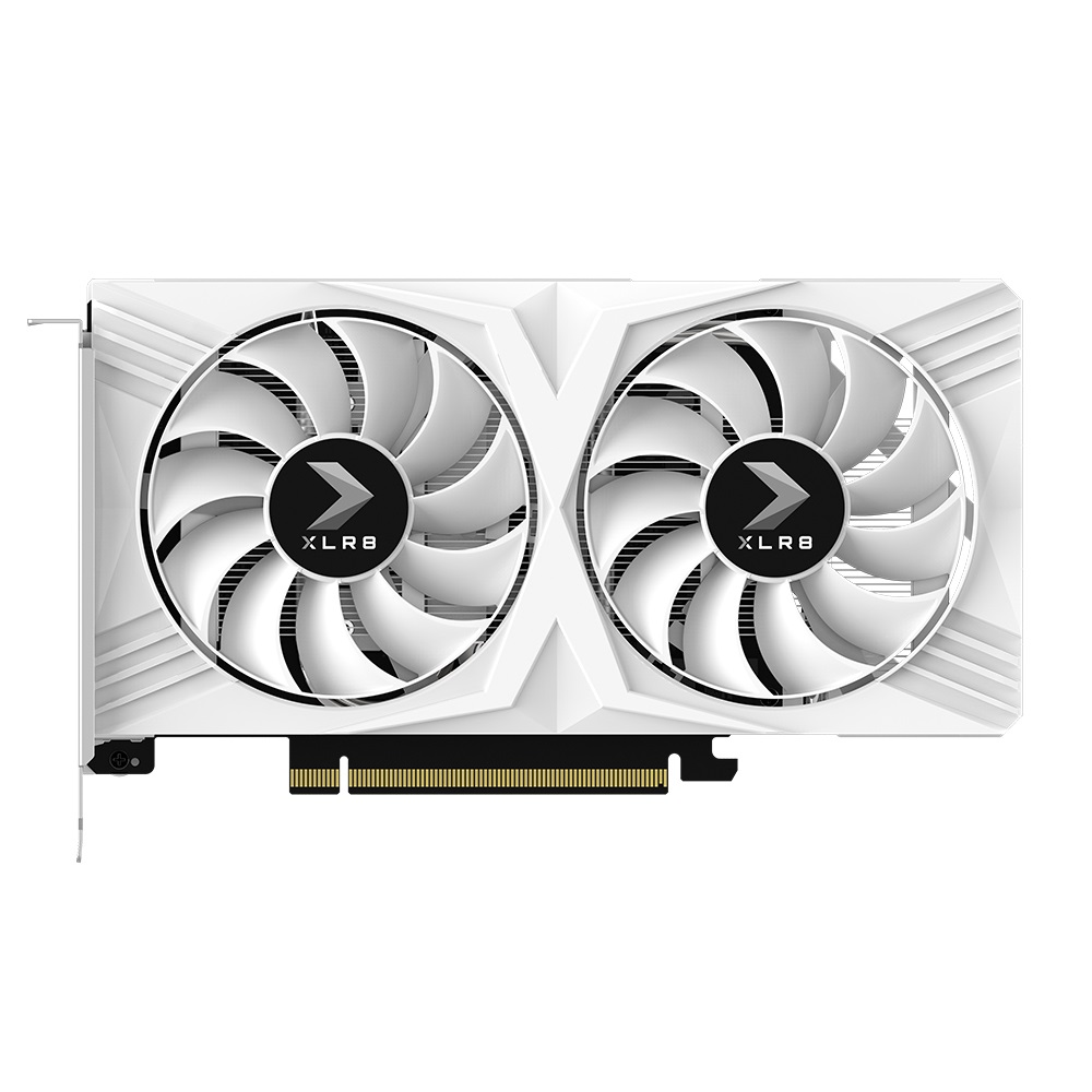 PNY XLR8 지포스 RTX 4060 VERTO OC D6 8GB Dual White Edition 한성컴퓨터_이미지