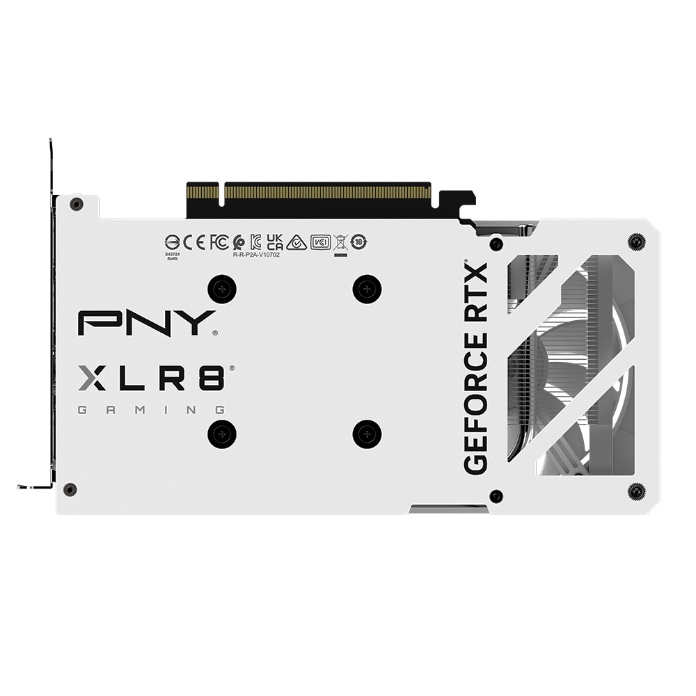 PNY XLR8 ������ RTX 4060 VERTO OC D6 8GB Dual White Edition �Ѽ���ǻ��