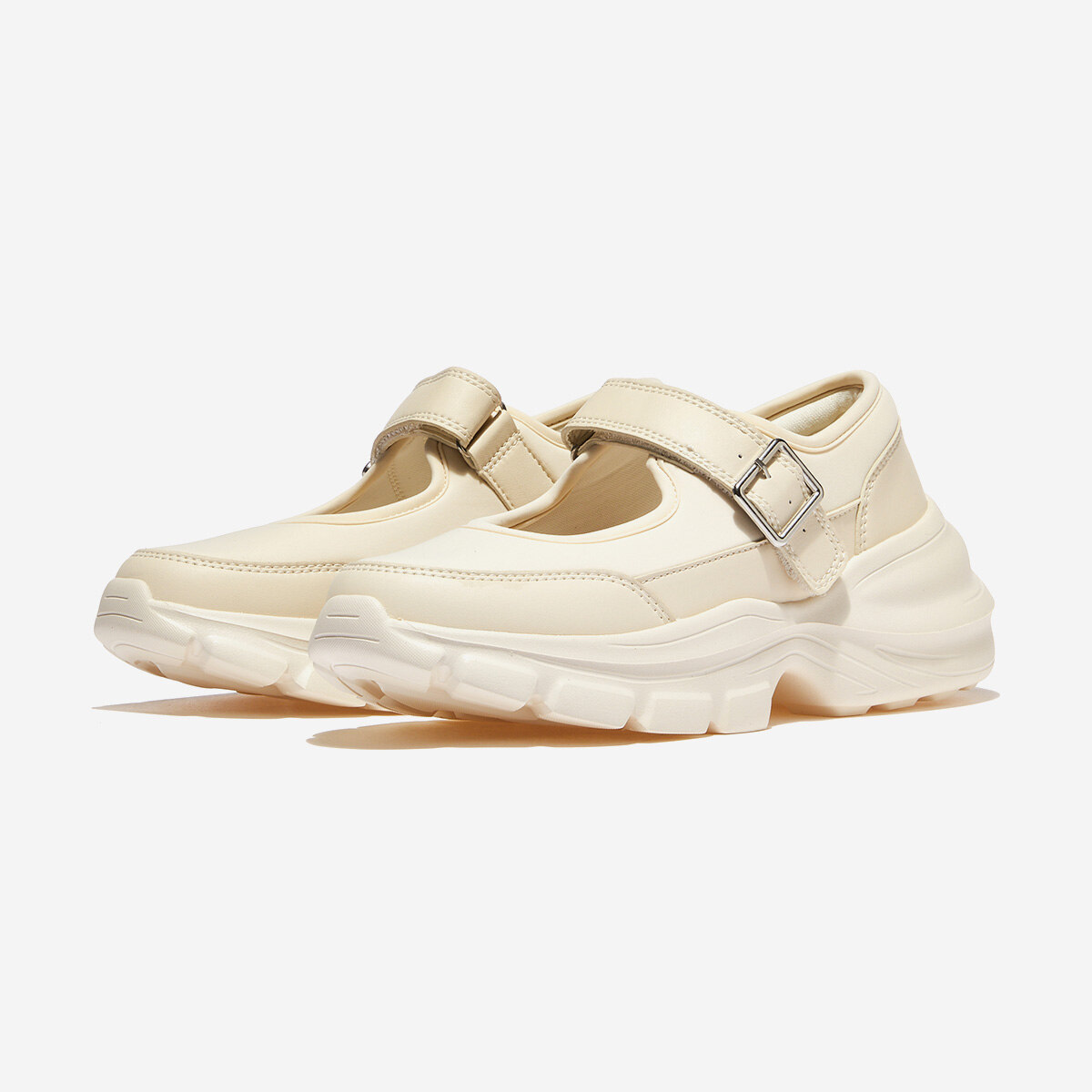 누오보 여성 시아 청키 메리제인_NC40156 (IVY, 아이보리)_이미지