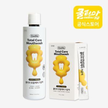 바이오에스텍 쿨티아 토탈케어 가글 500ml 1개 + 스틱 30포 1개