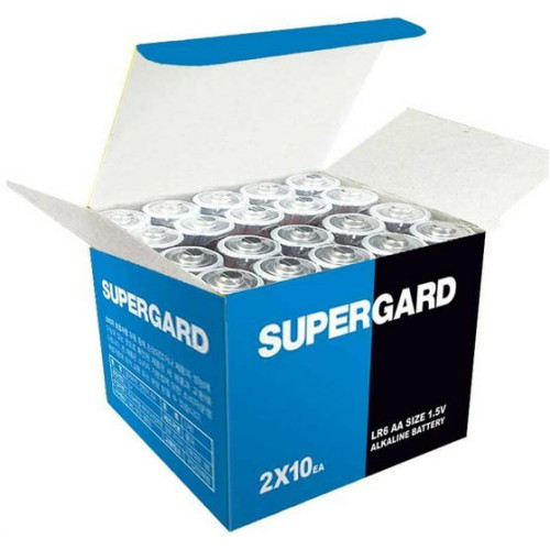 벡셀 슈퍼가드 알카라인 AA (벌크) (20개)_이미지