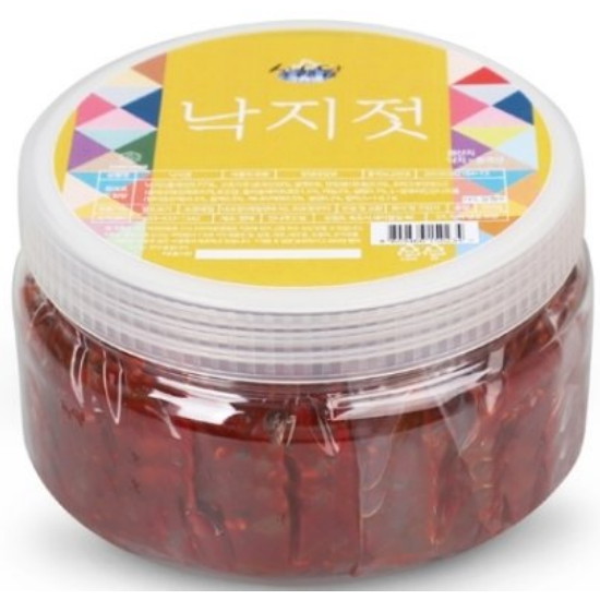 만나푸드빌 설해담 속초젓갈 낙지젓 500g이미지입니다. 누르면 해당 게시물로 새창이동합니다.