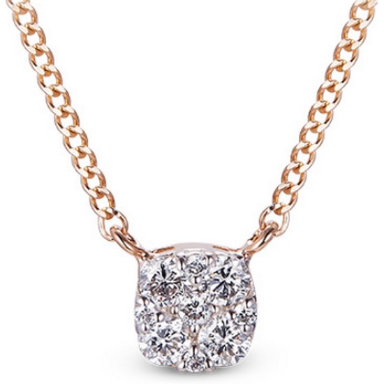 도로시 14K 러브 홀릭 다이아몬드 목걸이_이미지