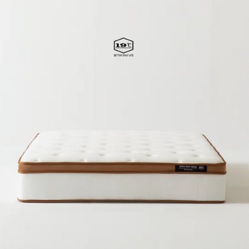 19도 베이크 필로우탑 포켓스프링 매트리스 S (29cm)_이미지