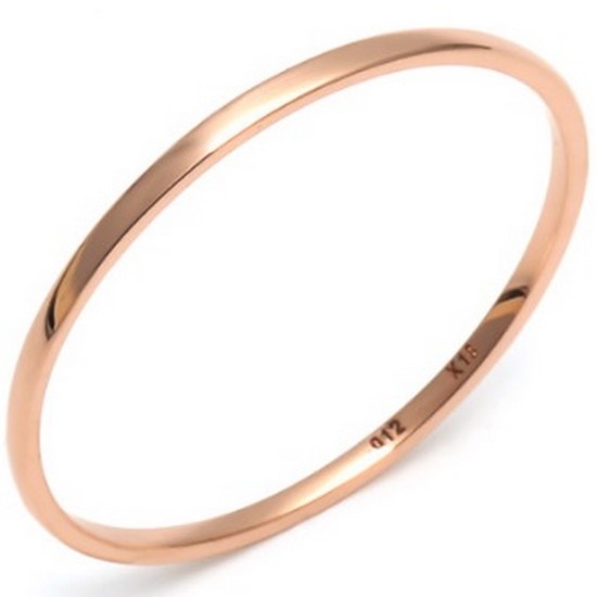 비앤비골드 14K 1.1mm 엥게이지 레이어드 반지 NPR24360