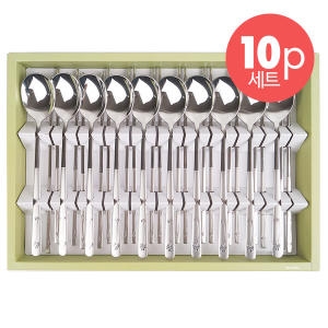 한일스텐레스 클로버 한식수저세트