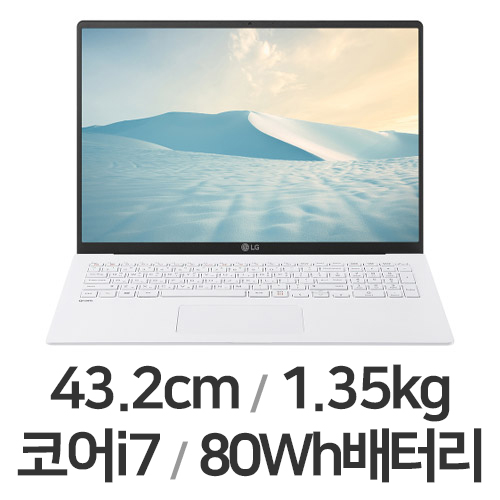 LG전자 2021 그램17 17Z95N-GP7NL (SSD 256GB)_이미지