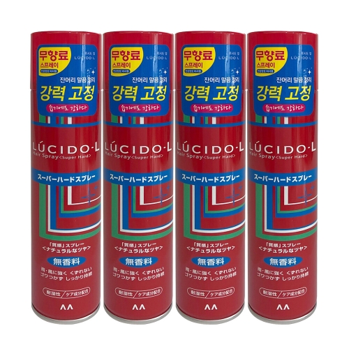 루시도엘 수퍼 하드 스프레이 293ml (4개)_이미지