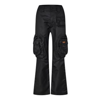 카고 팬츠 블랙 X-Ray Nylon Cargo Pants in Black FR3080754 148431337