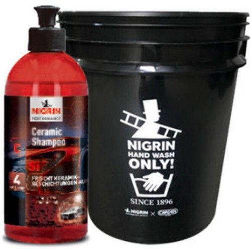 니그린 퍼포먼스 세라믹 카샴푸 500ml + 세차버킷 18L