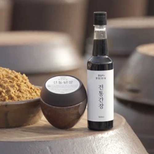 강진된장영농조합법인 강진 향심씨 된장 세트 700g x 4개 + 간장 500ml x 2개 (1개)_이미지