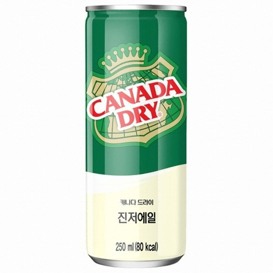코카콜라음료 캐나다드라이 진저에일 250ml (6개)
