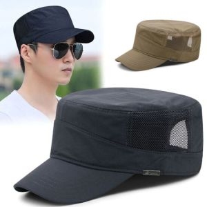 제 메쉬 군모 모자 여름 남자 등산 태양모자 군사 낚시모자 밀리터리캡 ELM-044