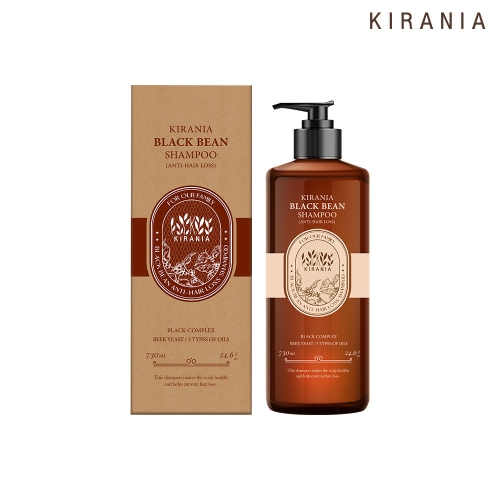 키라니아 블랙빈 샴푸 730ml (1개)_이미지