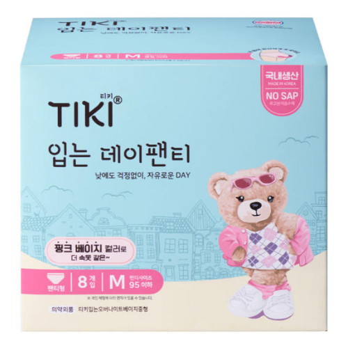 티키 입는 데이팬티 중형 8개