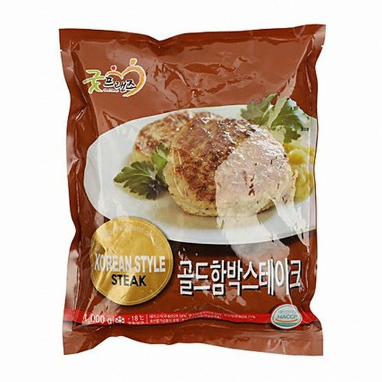 굿프랜즈 골드함박스테이크 1kg (1개)