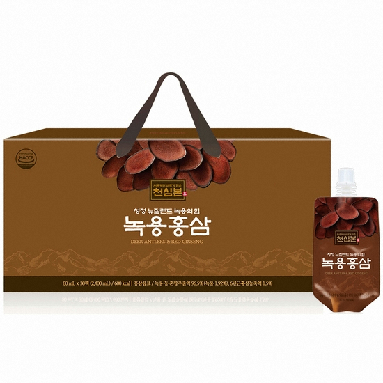 녹용홍삼 80ml 30포