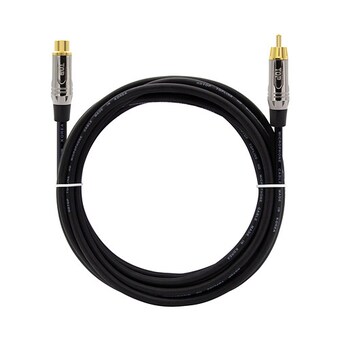 탑라인에이치디 HDTOP RCA FM <b>메탈</b>블랙 연장 케이블