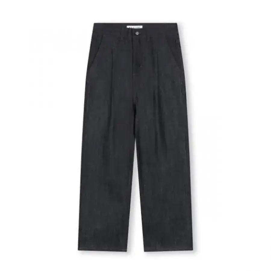 비슬로우 청바지 컴피 ONE TUCK SELVAGE DENIM PANTS INDIGO 152622_이미지