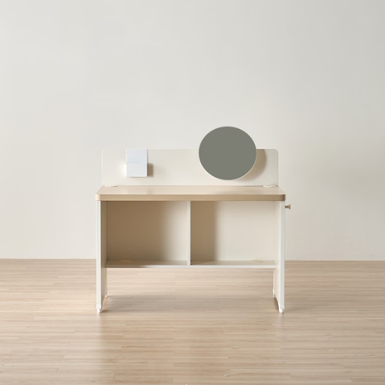 꿈꾸는요셉 스틴 일반책상 파티션+거울세트_이미지