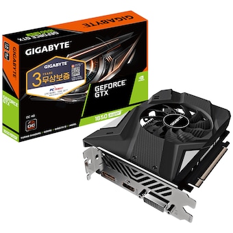 GIGABYTE 지포스 <b>GTX</b> <b>1650</b> <b>SUPER</b> UD2 OC D6 4GB 피씨디렉트