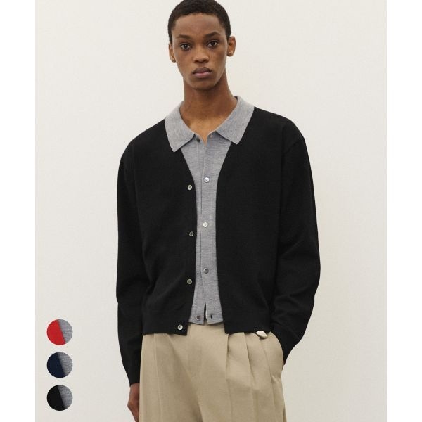 수아레 SUARE 울 워셔블 레이어드 가디건 3 COLOR SBF1KC02M 164361