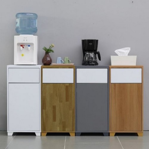 무드앤스  모리 주방 선반장 틈새 수납장 정수기 다이 400