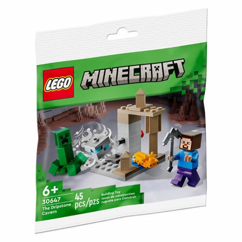 레고 마인크래프트 종유석 동굴 30647 폴리백_이미지