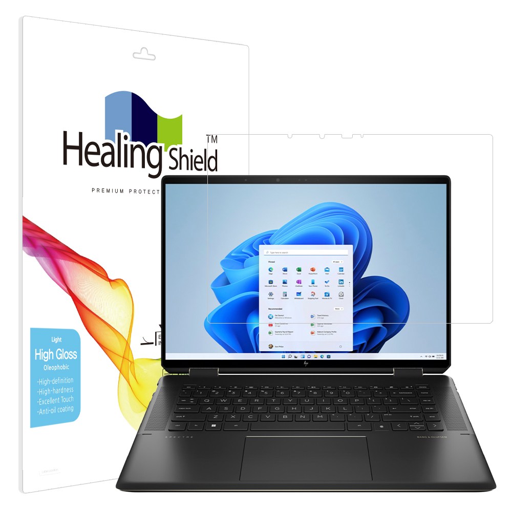 폰트리 힐링쉴드 HP 스펙터 x360 16-f2015TX 올레포빅 Light 액정보호필름_이미지