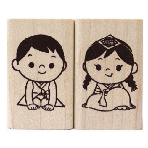 스탬프하우스 전통인사 소년소녀 세트