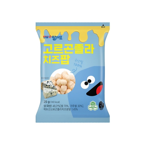 쌀이요 고르곤졸라 치즈팝 25g