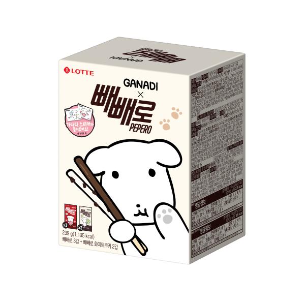 롯데제과 가나디 빼빼로 5입 세트 (1개)_이미지