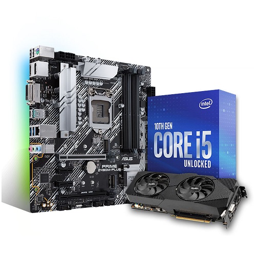ASUS i5-10600K + Z490M + RTX 2060 SUPER OC 8GB (플래티넘패키지)_이미지