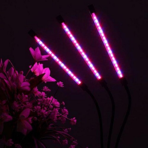 LED 3스틱 식물등 12.8W