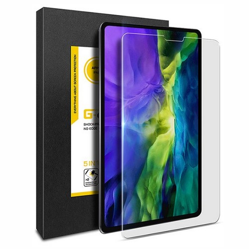 더하기 고부기 iPad Pro 11 2세대 풀점착 풀커버 강화유리 액정보호필름 (액정 1매)_이미지