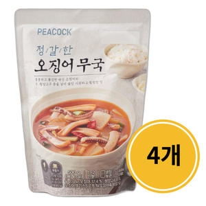 이마트 피코크 정갈한 오징어무국 500g (4개)