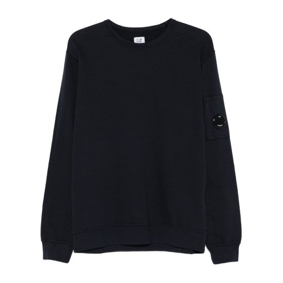 CP컴퍼니 라이트 플리스 렌즈 크루넥 스웨트셔츠 RCCMSS711A002