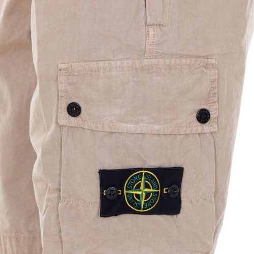 스톤아일랜드 올드 이펙트 카고 쇼츠 L100019/S00WAV019A B0011960056_이미지