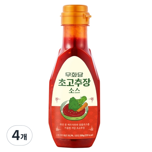 무화당 초고추장 소스 220g (4개)_이미지