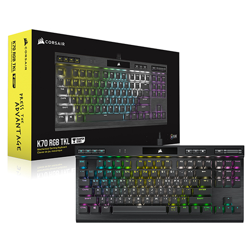 CORSAIR K70 RGB TKL OPX 광적축 게이밍 기계식 키보드이미지입니다. 누르면 해당 게시물로 새창이동합니다.