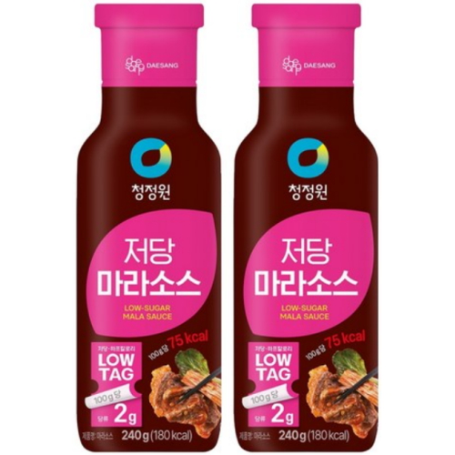 청정원 저당 마라소스 240g (2개)_이미지